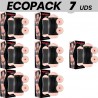 ECOPACK 7 UDS JAMYJOB RANDY MASTURBADOR DOBLE ENTRADA VAGINA Y ANO
