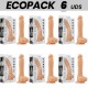 ECOPACK 6 UDS COCK MILLER SILICONA DENSITY ARTICULABLE COCKSIL 195 CM