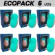 ECOPACK 6 UDS RITHUAL SHUSHU NEW GENERATION CLITORIAL AQUA
