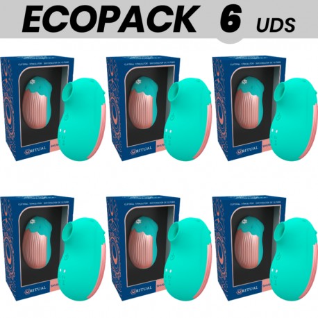 ECOPACK 6 UDS RITHUAL SHUSHU NEW GENERATION CLITORIAL AQUA