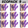 ECOPACK 6 UDS WOMANVIBE VANIX VIBRADOR ESTIMULADOR SILICONA