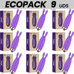 ECOPACK 9 UDS - WOMANVIBE BUGSY ESTIMULADOR RABBIT SILICONA
