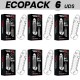 ECOPACK 6 UDS VIRILXL EXTENSION Y FUNDA DE PENE V11 TRANSPARENTE