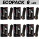 ECOPACK 6 UDS VIRILXL EXTENSION Y FUNDA DE PENE V15 NEGRO