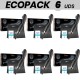 ECOPACK 6 UDS IBIZA ESTIMULADOR DE CLITORIS INTERCAMBIABLES Y PULSATION VIBRADOR C PUNTO G