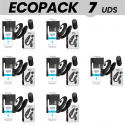 ECOPACK 7 UDS - BRILLY GLAM COUPLE PULSING & VIBRATING CONTROL REMOTO