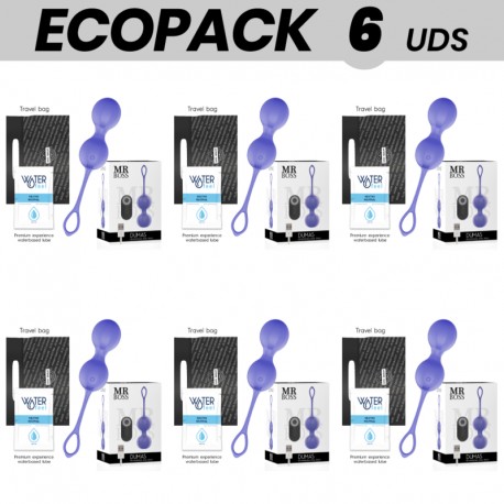 ECOPACK 6 UDS MR BOSS DUMAS KEGEL BOLAS VIBRADORAS CONTROL REMOTO