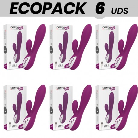 ECOPACK 6 UDS COVERME TAYLOR VIBRADOR COMPATIBLE CON WATCHME WIRELESS TECHNOLOGY