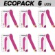 ECOPACK 6 UDS COVERME G SPOT VIBRATOR 10 VELOCIDADES