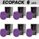 ECOPACK 6 UDS MIA ROSE ONDAS ESTIMULADORAS CLaTORIS POR ONDAS EDICIaN LIMITADA MORADO
