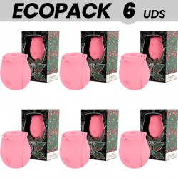 ECOPACK 6 UDS - MIA ROSE SUCCIONADOR CLÃTORIS POR ONDAS EDICIÃN LIMITADA - ROSA