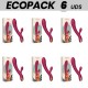 ECOPACK 6 UDS CICI BEAUTY PREMIUM SILICONE RABBIT VIBRATOR