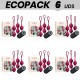 ECOPACK 6 UDS CICI BEAUTY PREMIUM SILICONE 3 VIBRATING KEGEL BEADS REMOTE CONTROL