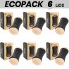 ECOPACK 6 UDS WOMANVIBE MASTURBADOR DOBLE GUMY