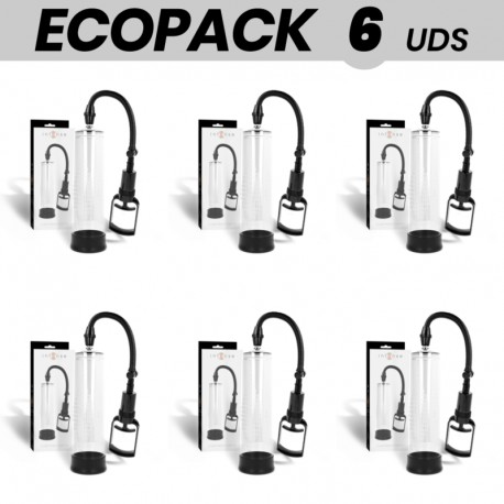 ECOPACK 6 UDS INTENSE PUMP BOMBA TRANSPARENTE 01