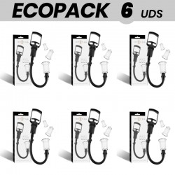 ECOPACK 6 UDS - INTENSE PUMP SUCCIONADOR PEZONES MUJER