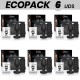 ECOPACK 6 UDS IBIZA PLUG ANAL CONTROL REMOTO TALLA S