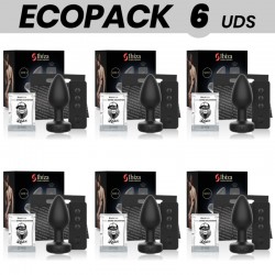 ECOPACK 6 UDS - IBIZA PLUG ANAL CONTROL REMOTO TALLA S