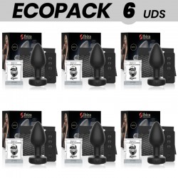 ECOPACK 6 UDS - IBIZA PLUG ANAL CONTROL REMOTO TALLA L