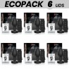 ECOPACK 6 UDS IBIZA PLUG ANAL CONTROL REMOTO TALLA L