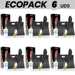 ECOPACK 6 UDS IBIZA VIBRADOR RABBIT EFECTO CALOR