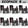 ECOPACK 6 UDS IBIZA VIBRADOR RABBIT EFECTO CALOR