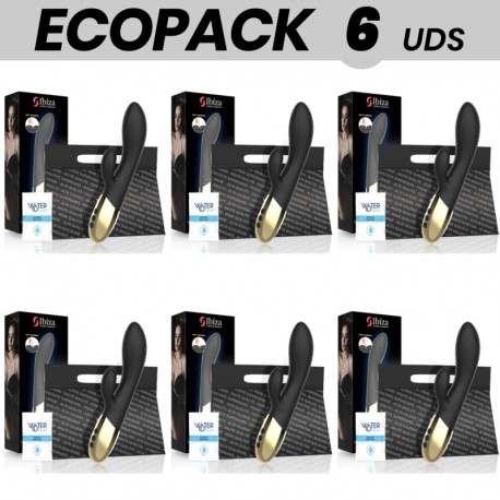 ECOPACK 6 UDS IBIZA VIBRADOR RABBIT SUPER SUAVE