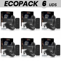ECOPACK 6 UDS - IBIZA MASAJEADOR ANAL CONTROL REMOTO 11 x 4 CM
