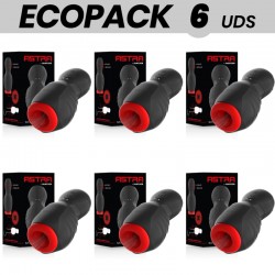 ECOPACK 6 UDS - JAMYJOB ASTRA MASTURBADOR CON VIBRACIÃN Y SUCCIONADOR