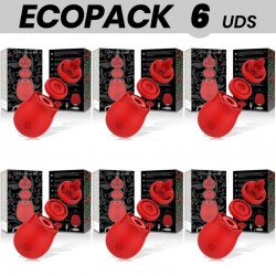 ECOPACK 6 UDS - MIA ESTIMULADOR CLITORIS DOS CABEZALES 3 EN 1 EDICIÃN DE LUJO