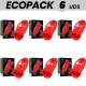 ECOPACK 6 UDS MIA SICILIA TRIPLE PLACER BESA LAME VIBRA