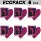 ECOPACK 6 UDS RITHUAL SHUSHU PRO POCKET ESTIMULADOR CLITORIS 2 POTENTES MOTORES ORQUIDEA