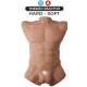 SILEXD APOLLO L TORSO REALaSTICO MASCULINO CARAMELO