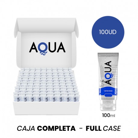 MOQ 100 AQUA QUALITY LUBRICANTE BASE DE AGUA 100 ML