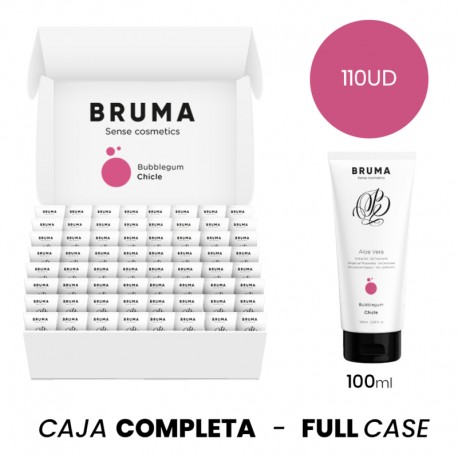 MOQ 110 BRUMA GEL DESLIZANTE CON ALOE VERA SABOR A CHICLE 100 ML