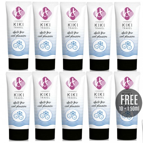 KIKa TRAVEL GEL DESLIZANTE EFECTO FRaO INTENSIFICADOR 50 ML 10 1 GRATIS