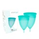 STERCUP PACK COPA MENSTRUAL SILICONA FDA TALLA S L AQUAMARINA