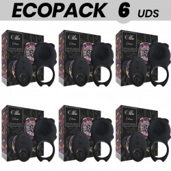 ECOPACK 6 UDS - MIA COLOSSEO ANILLO CONTROL REMOTO NEGRO