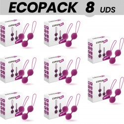 ECOPACK 8 UDS - COVERME KEGEL ENTRENADOR PELVICO LILA