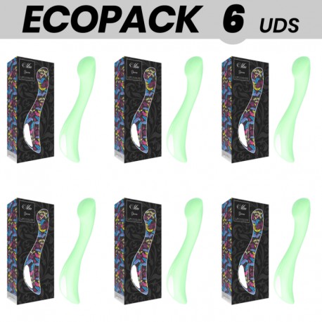 ECOPACK 6 UDS MIA DEVON VIBRADOR SUELO PELVICO VERDE
