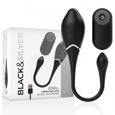 BLACKSILVER JENELL HUEVO VIBRADOR RECARGABLE