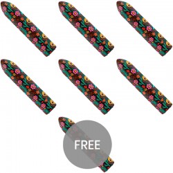 CUSTOM BULLETS BALA RECARGABLE SKULL 10 INTENSIDADES 6 1 GRATIS