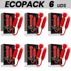 ECOPACK 6 UDS - MIA TOSCANA DOUBLE PLEASURE WAND + UP AND DOWN