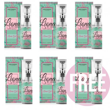 LIONA BY MOMA VIBRADOR LIQUIDO LIBIDO GEL 15 ML 51 GRATIS