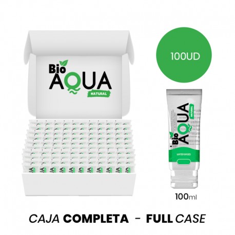 MOQ 100 BIOAQUA LUBRICANTE INGREDIENTES NATURALES BASE AGUA 100 ML
