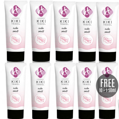 KIKa TRAVEL LUBRICANTE SABOR A NUBE 50ML 10 1 GRATIS