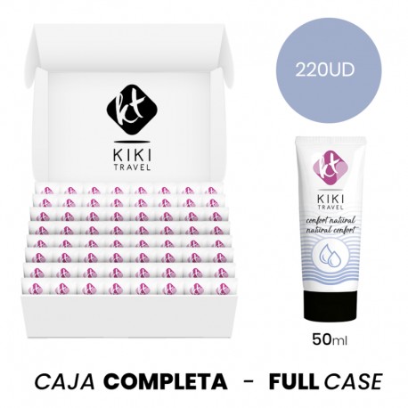 MOQ 220 KIKa TRAVEL GEL DESLIZANTE NATURAL CONFORT 50 ML
