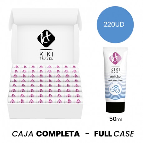 MOQ 220 KIKa TRAVEL GEL DESLIZANTE EFECTO FRaO INTENSIFICADOR 50 ML