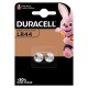 DURACELL PILA BOTON ALCALINA LR44 15V BLISTER2