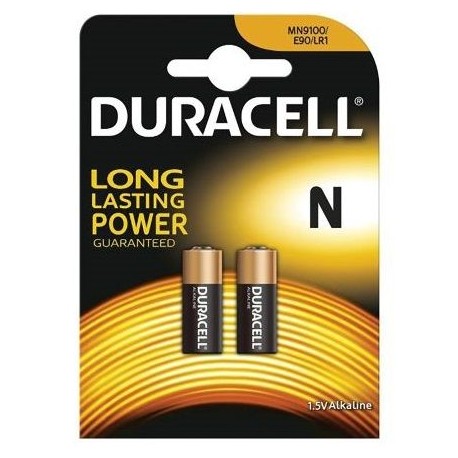 DURACELL PILA ALCALINA MN9100 N LR1 15V BLISTER2